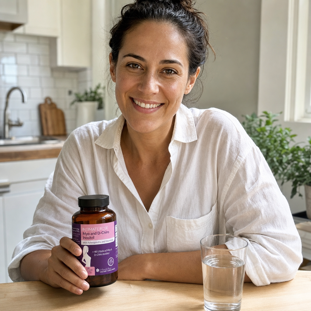 Myo-Inositol & D-Chiro Inositol — Supports PCOS Relief, Essential Nutrient Replenishment & Natural Fertility Support