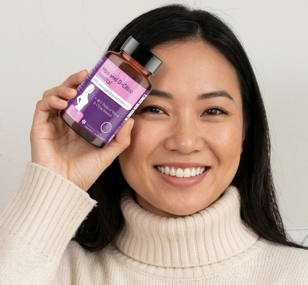 Myo-Inositol & D-Chiro Inositol — Supports PCOS Relief, Essential Nutrient Replenishment & Natural Fertility Support